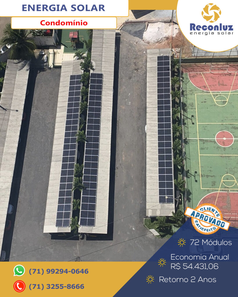 Condomínios - Reconluz Energia Solar Salvador Bahia