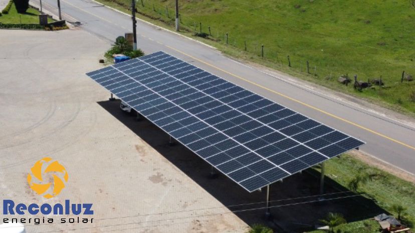 Carport Solar - Estacionamento que gera Energia Solar - Reconluz - Salvador - Bahia