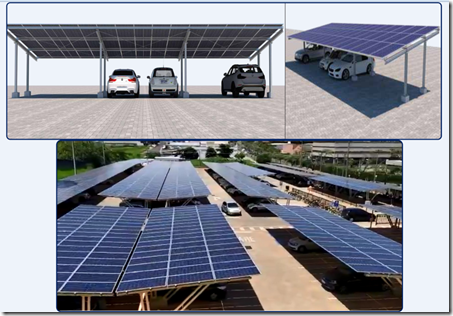 Carport Solar - Estacionamento que gera Energia Solar - Reconluz - Salvador - Bahia