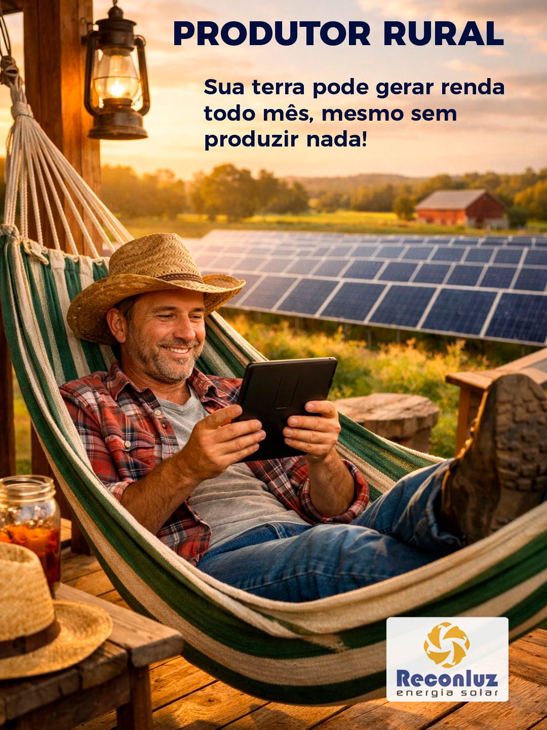 Você possui um terreno parado ou subutilizado?

Ele pode se transformar em uma usina solar de investimento, gerando receita mensal através da venda de energia, sem você se preocupar com mão de obra, com clima, nem com venda da produção

A Reconluz cuida de tudo:
✔️ Projeto;
✔️ Implantação;
✔️ Conexão com a concessionária;
✔️ Operação da usina.

📍 Avaliamos terrenos próprios ou áreas disponibilizadas pela Reconluz.

📲 Clique no Link da BIO e descubra se seu terreno tem potencial para gerar energia e renda.