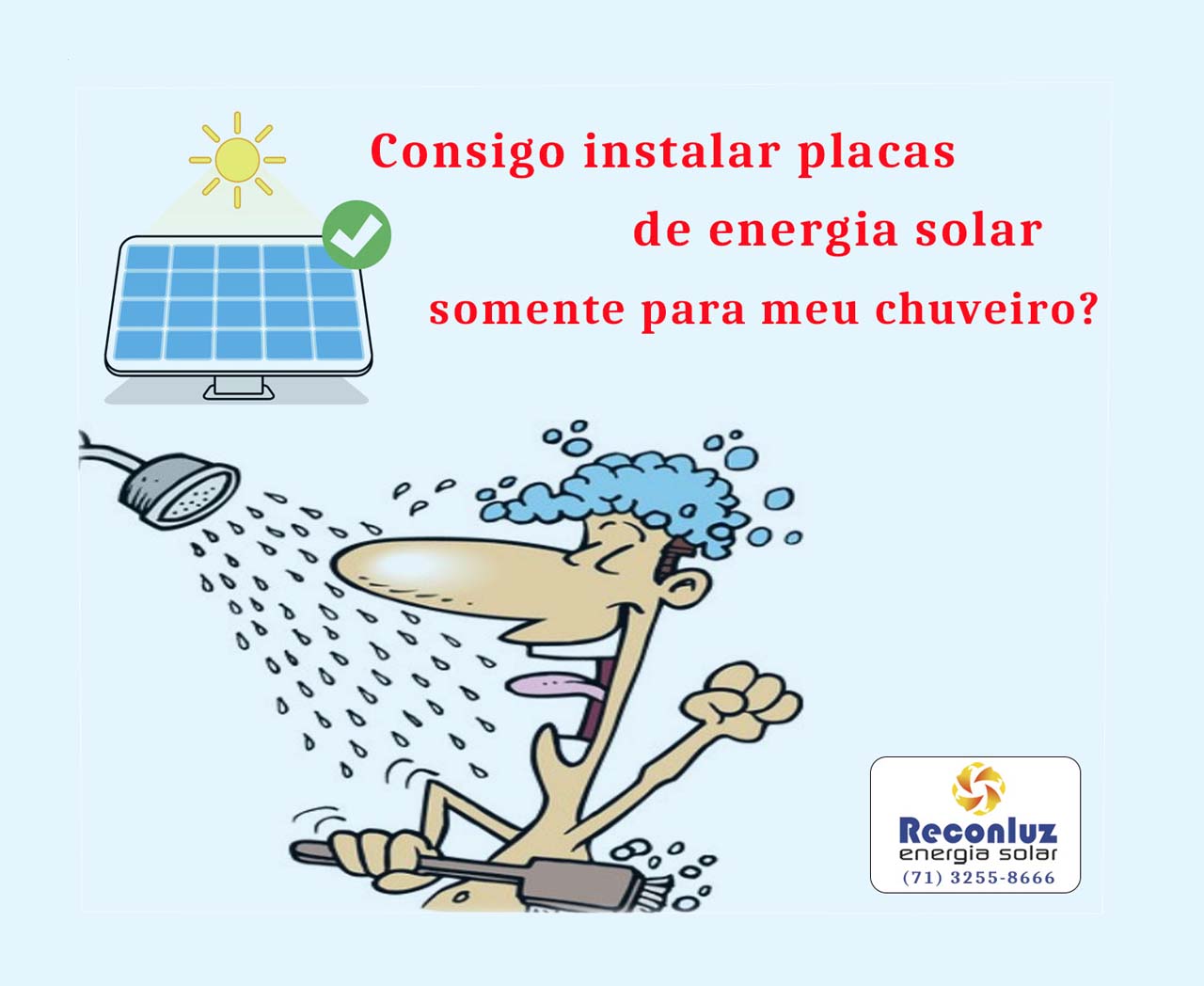 Energia Solar Salvador Bahia - Reconluz