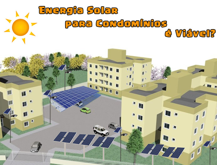 Energia Solar para Condomínios - Energia Solar Salvador Bahia - Reconluz