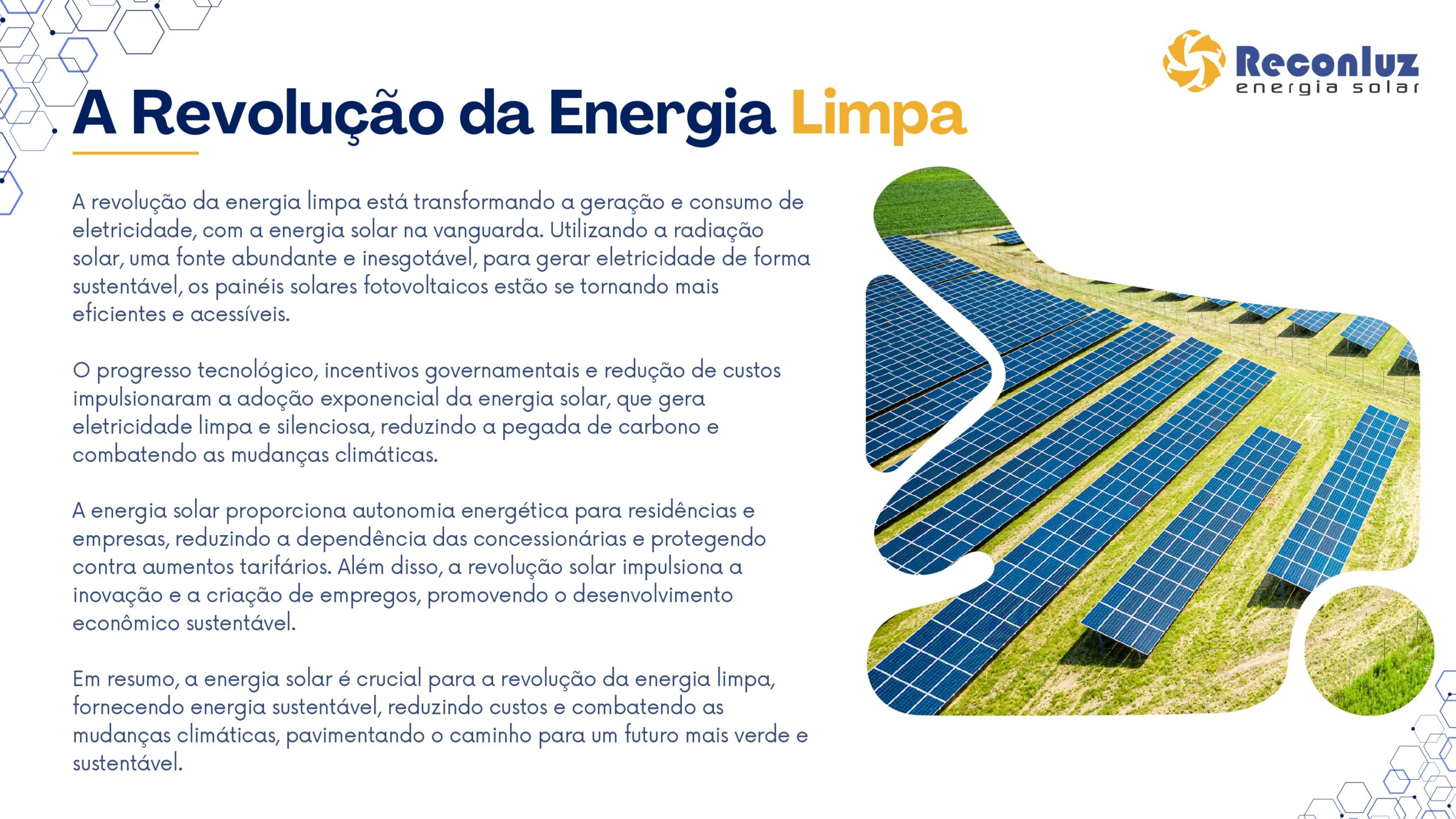 Projeto Crowdfunding - Investimento - Reconluz Energia Solar - Bahia