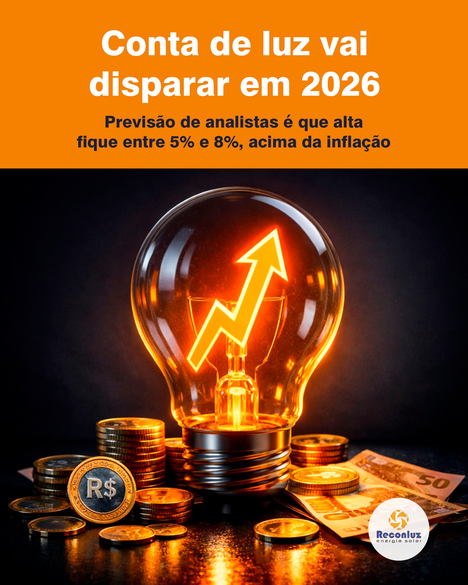 Conta de luz vai disparar em 2026, com clima seco e aumento de subsídios.

Previsão de analistas é que alta fique entre 5% e 8%, acima da inflação. Nível baixo dos reservatórios deve levar ao acionamento de termelétricas, que são mais caras

Após ser o “vilão” da inflação no ano passado, o preço da energia elétrica deve voltar a pesar no bolso do brasileiro em 2026 e fechar o ano com uma alta acima da inflação. Consultorias e bancos preveem aumento de 5,1% a 7,95% neste ano diante de um cenário de reservatórios de hidrelétricas baixos, uso de térmicas e elevação de subsídios na conta de luz. Para 2026, estão previstos R$ 47,8 bilhões em subsídios ao setor elétrico pagos pelos consumidores, 17,7% mais que em 2025.

— Os fatores que atuam para elevar a conta de luz são o custo de acionamento das térmicas, o risco hidrológico pago em contratos com hidrelétricas e o acionamento de bandeiras tarifárias. Todos tendem a se agravar em cenário hidrológico desfavorável e forte demanda, por exemplo, devido ao aumento da temperatura — diz o diretor-presidente da PSR, Luiz Augusto Barroso.

Fonte: O Globo.