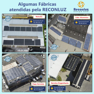 Fábricas Reconluz Energia Solar na Bahia