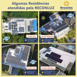 Residências Reconluz Energia Solar na Bahia