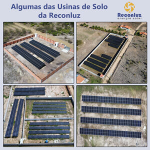 Usinas de Solo Reconluz Energia Solar na Bahia