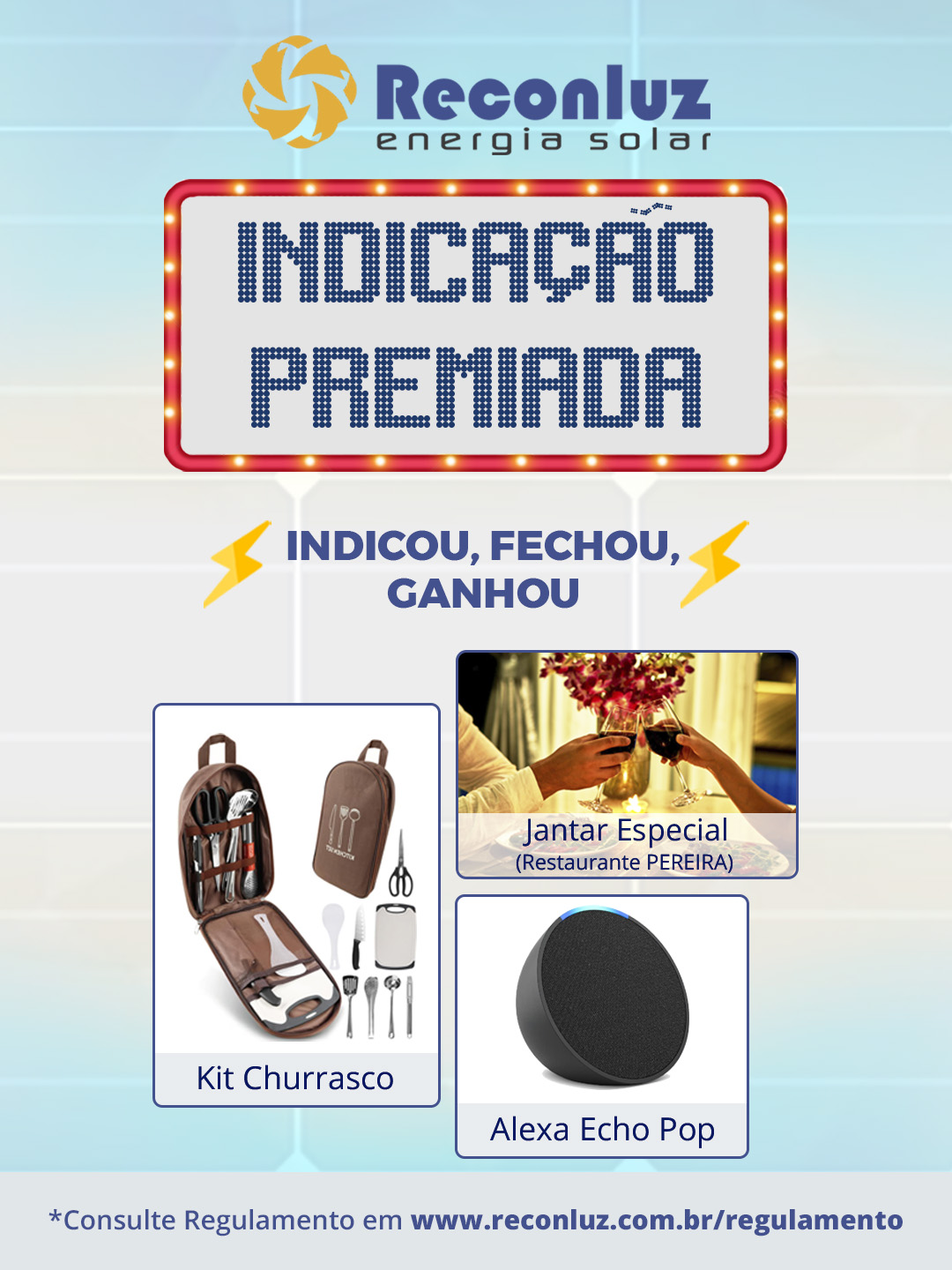 Promoção Reconluz Energia Solar Salvador - Bahia