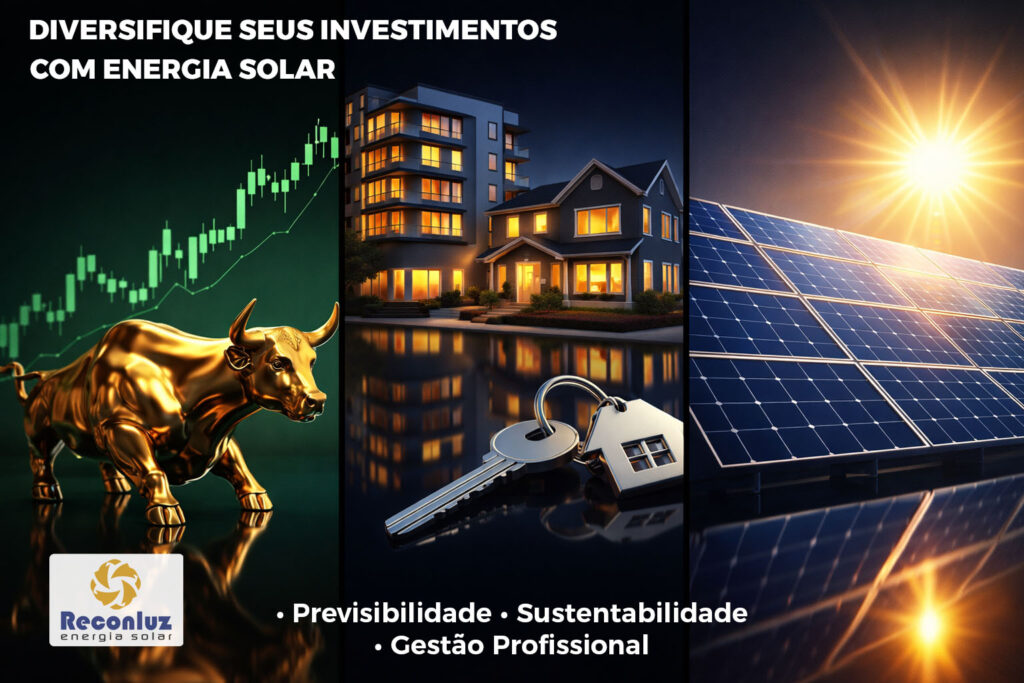 Usina Solar de Investimento - Reconluz - Bahia
