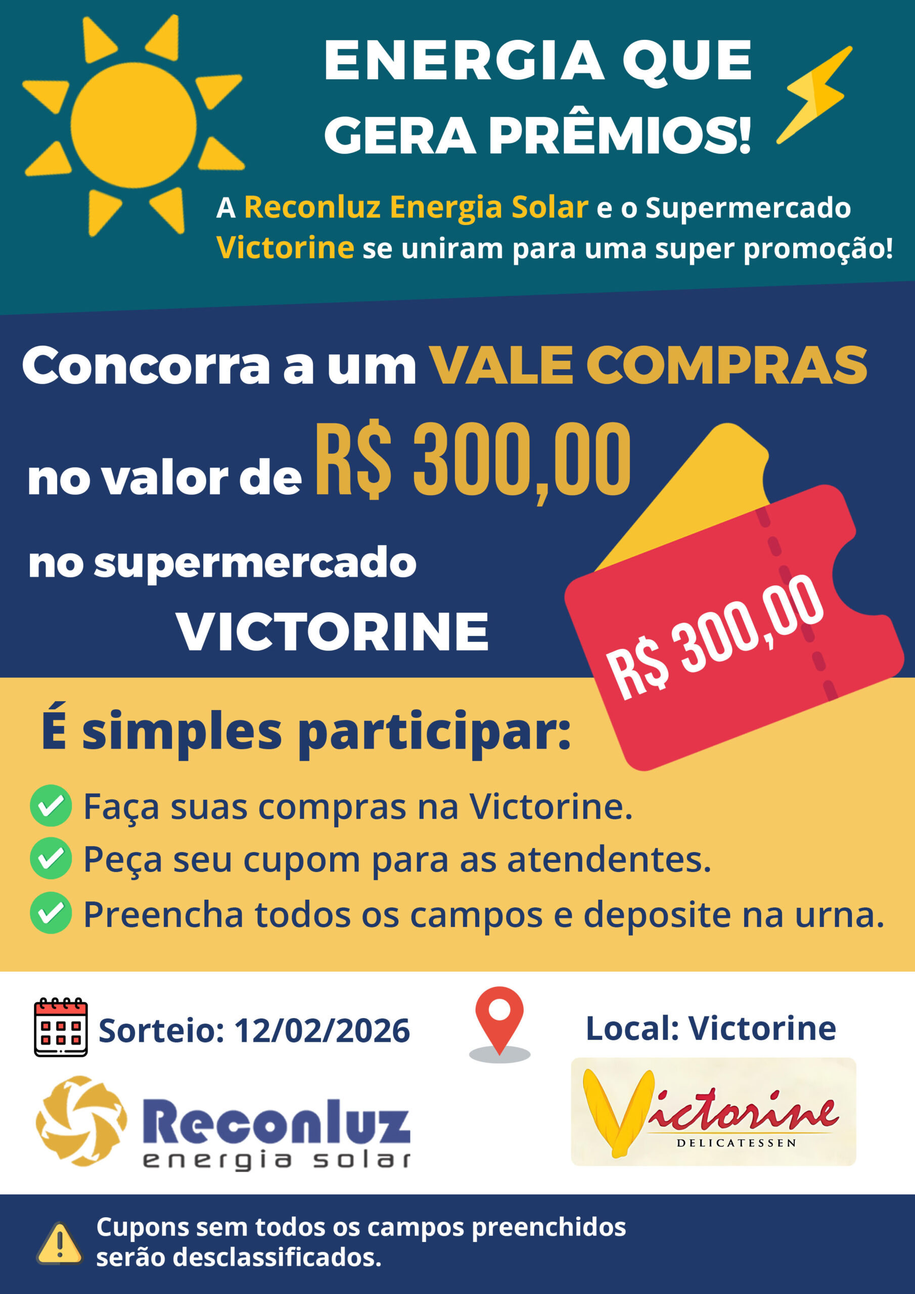 Promoção Reconluz Energia Solar Salvador - Bahia