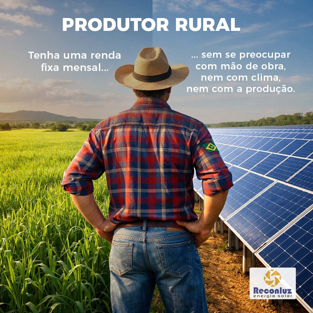 Usina Solar de Investimento - Reconluz - Bahia