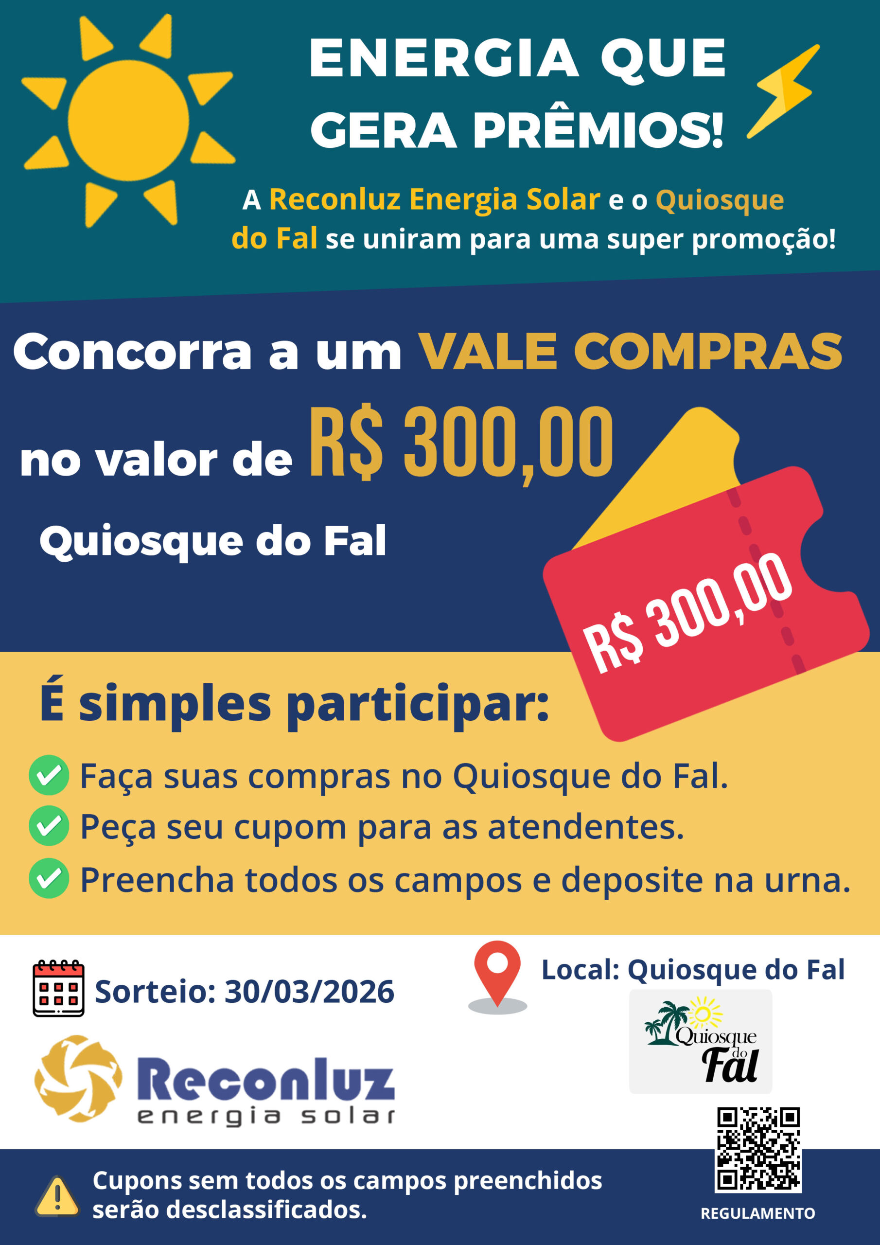 Promoção Reconluz Energia Solar Salvador - Bahia